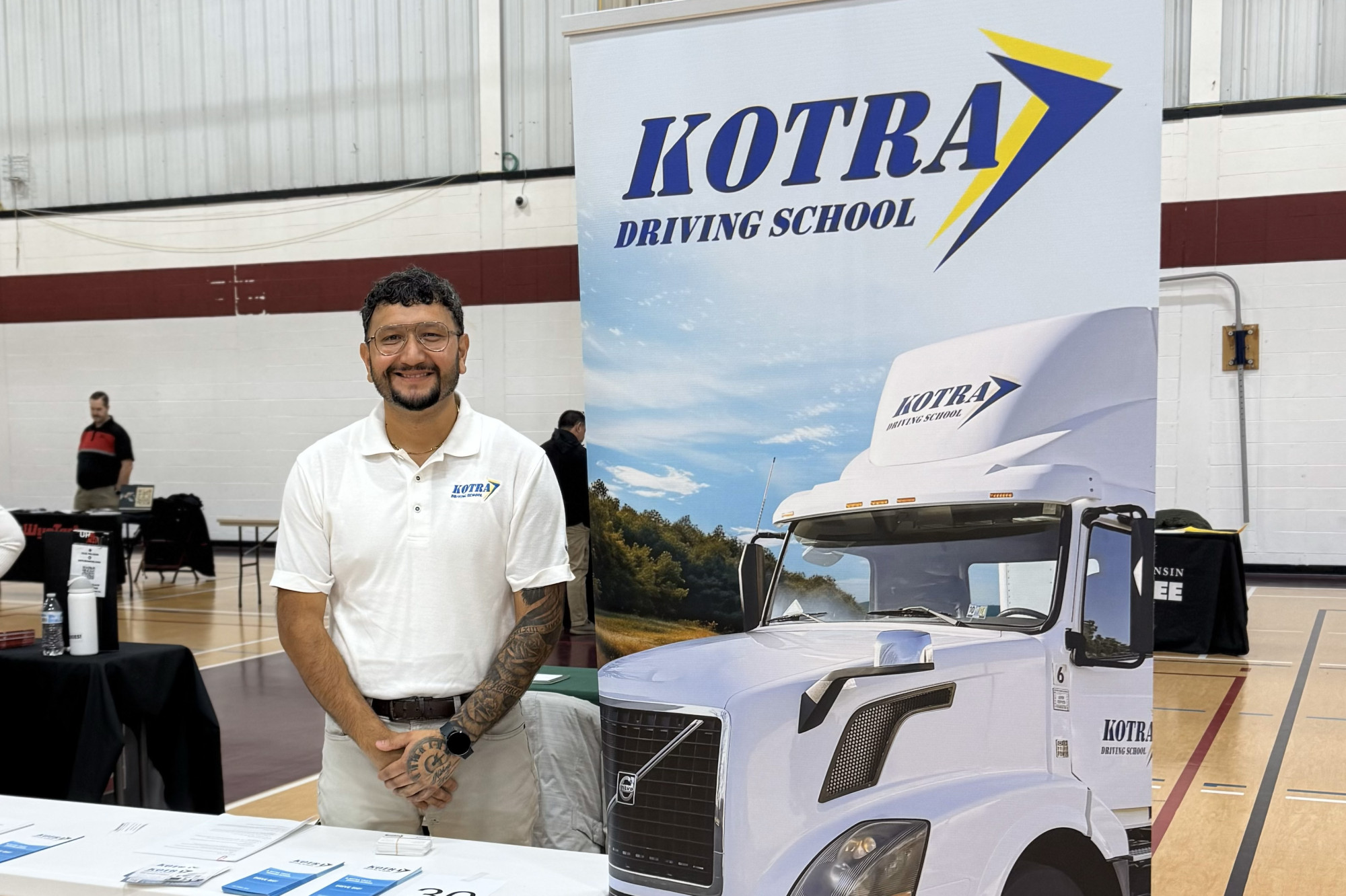 Kotra Truck Driving School at Zion Benton College/Career Fair: Inspiring the Next Generation of Truck Drivers